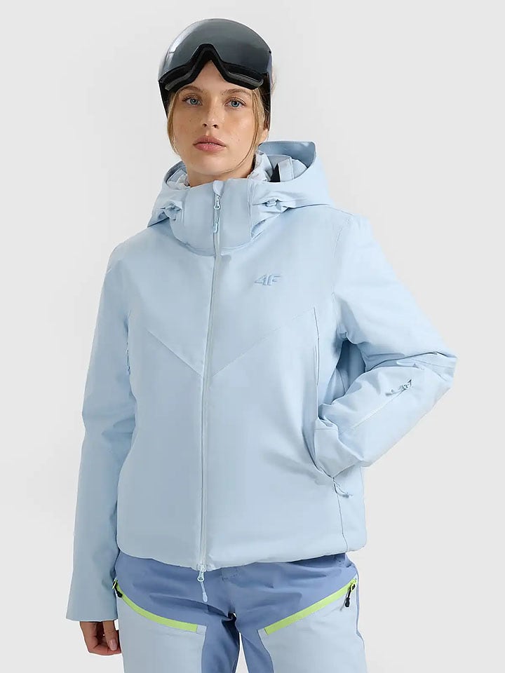 Ski-/ Snowboardjacke in Hellblau