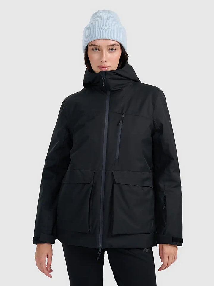 Ski-/ Snowboardjacke in Schwarz