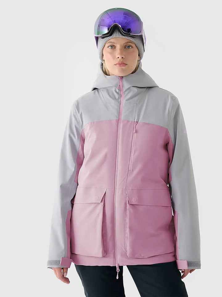 Ski-/ Snowboardjacke in Rosa
