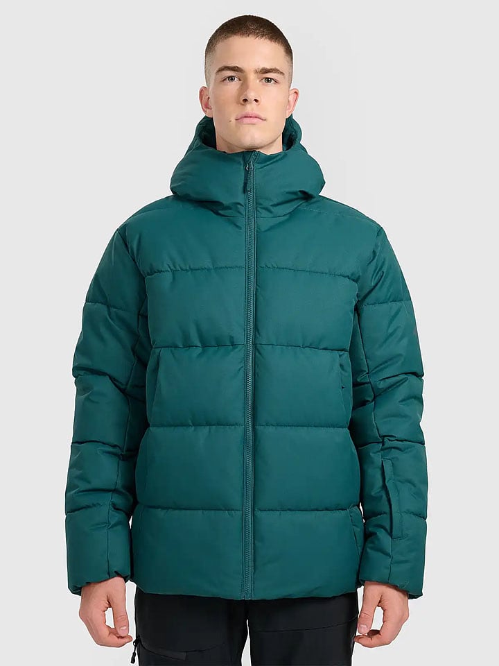Ski-/ Snowboardjacke in Petrol
