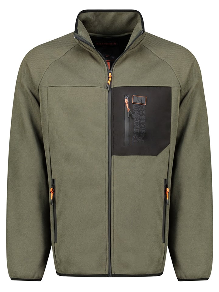 Fleecejacke "Thizyeak" in Khaki