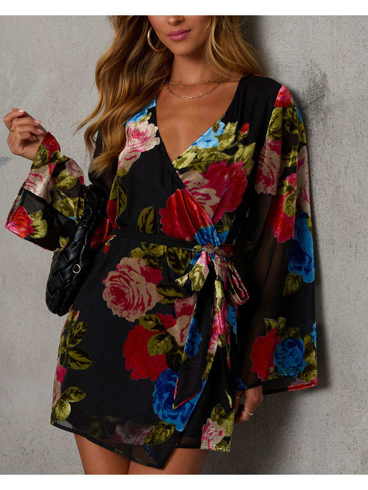Kleid in Schwarz