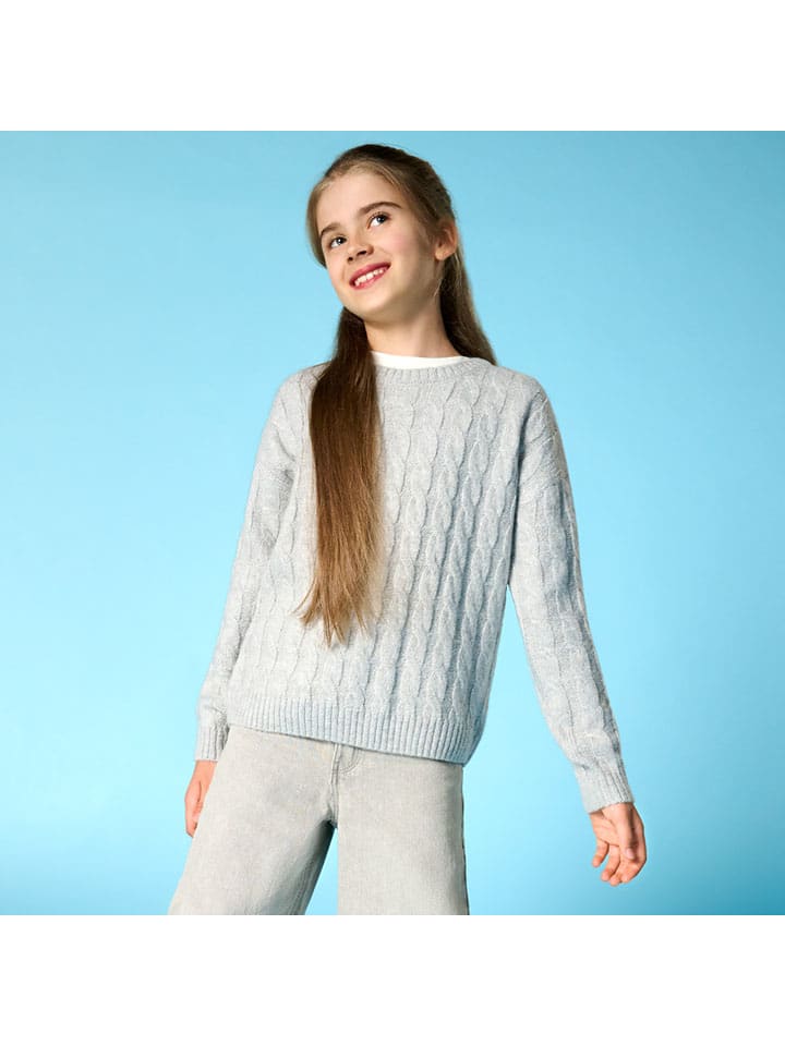 Pullover in Grau