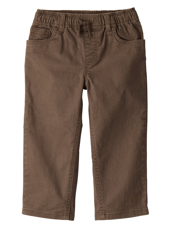 Spijkerbroek - slim fit - bruin