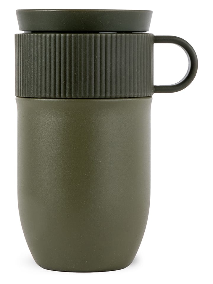 Kubek termiczny "Ted" w kolorze zielonym - 280 ml
