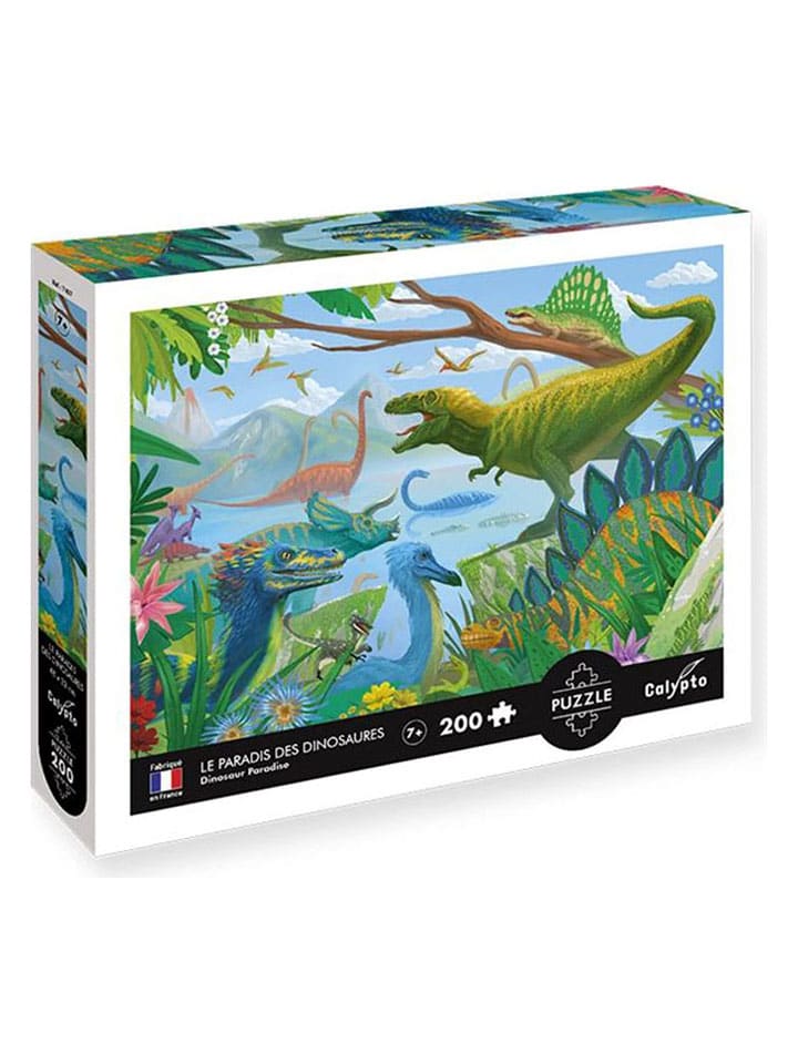 200-częściowe puzzle "Dinosaurs" - 7+