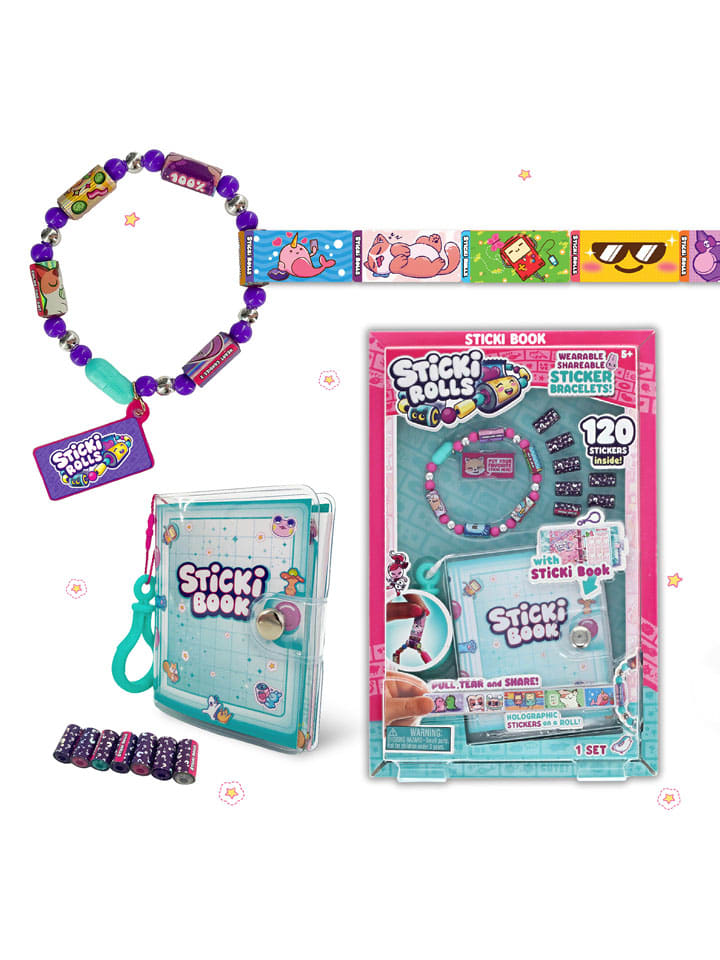 Zestaw kreatywny "Sticki Book Pack" - 5+