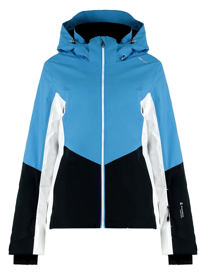 Ski-/ Snowboardjacke "Stella" in Blau/ Schwarz/ Weiß