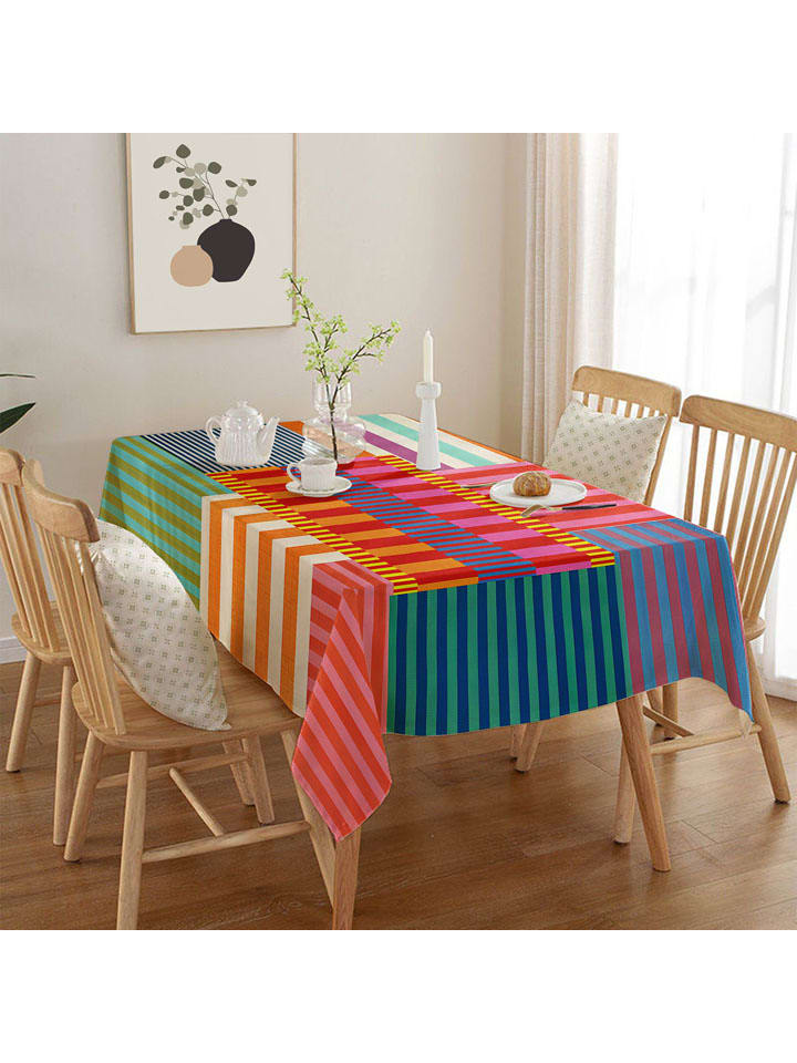 Tischdecke in Bunt