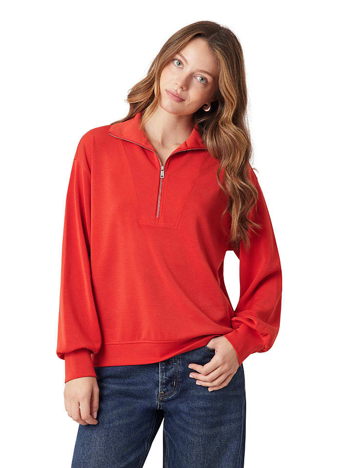 Sweatshirt in Rot