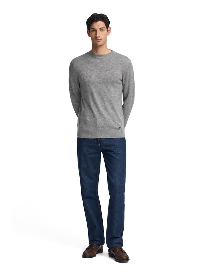 Wollpullover in Grau