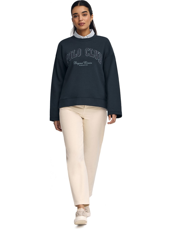 Sweatshirt in Dunkelblau