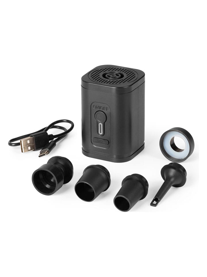 Elektrische Luftpumpe in Schwarz