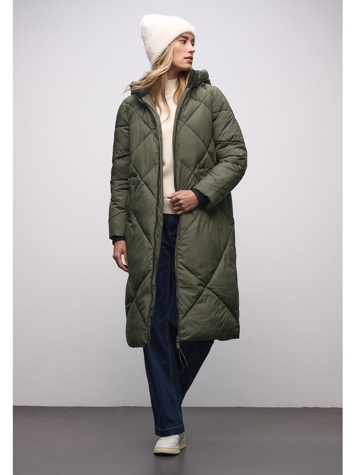 Winterjacke in Grün
