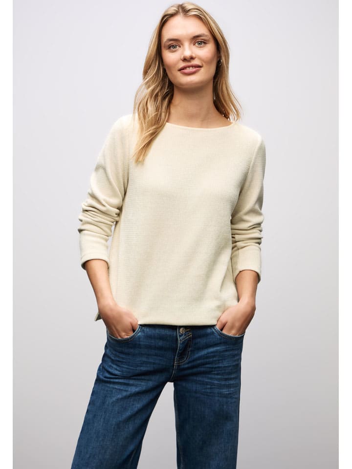 Pullover in Creme