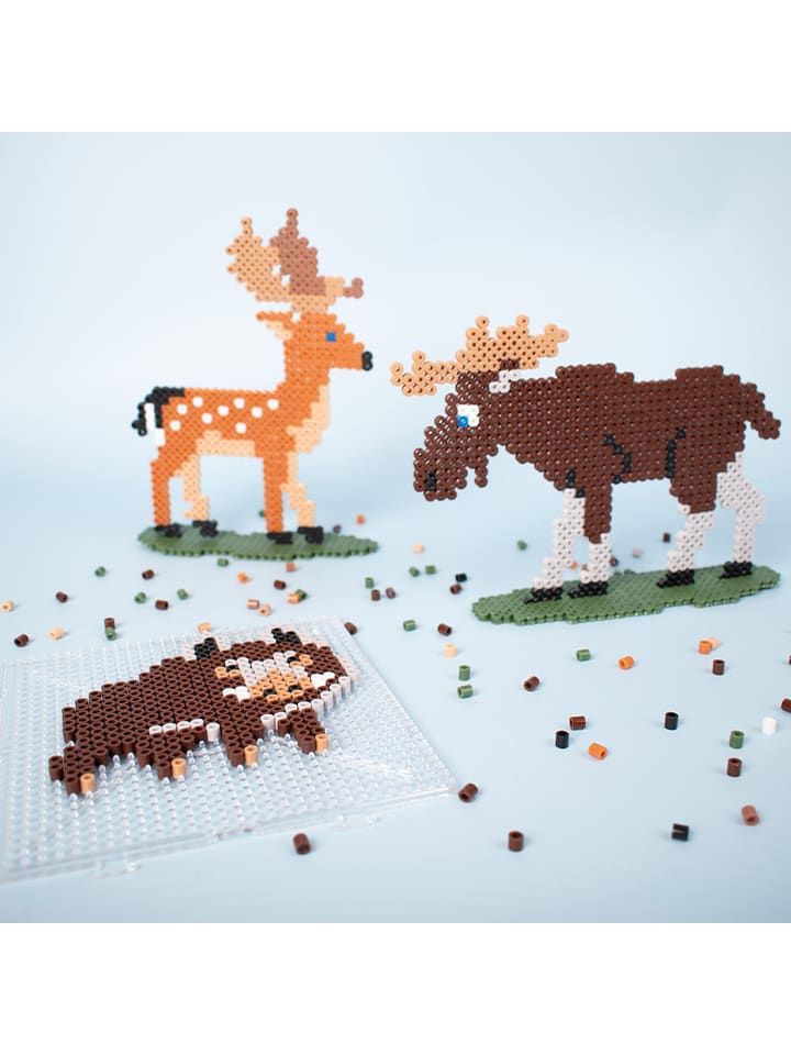 2400-częściowy zestaw koralików "Skandinavian Animals" do prasowanek - 5+