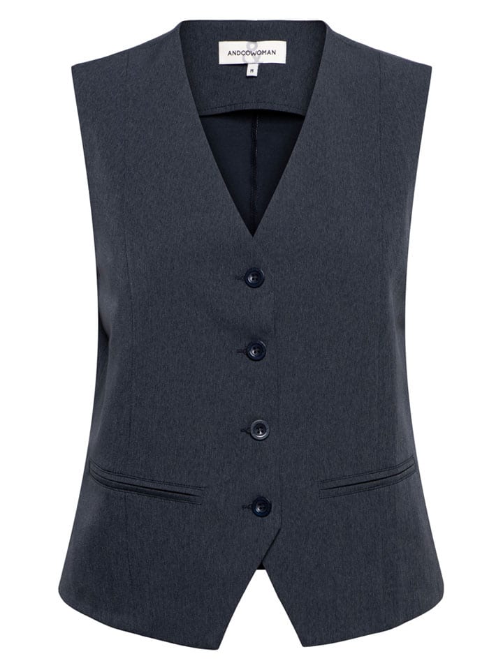 Bodywarmer "Priya" donkerblauw