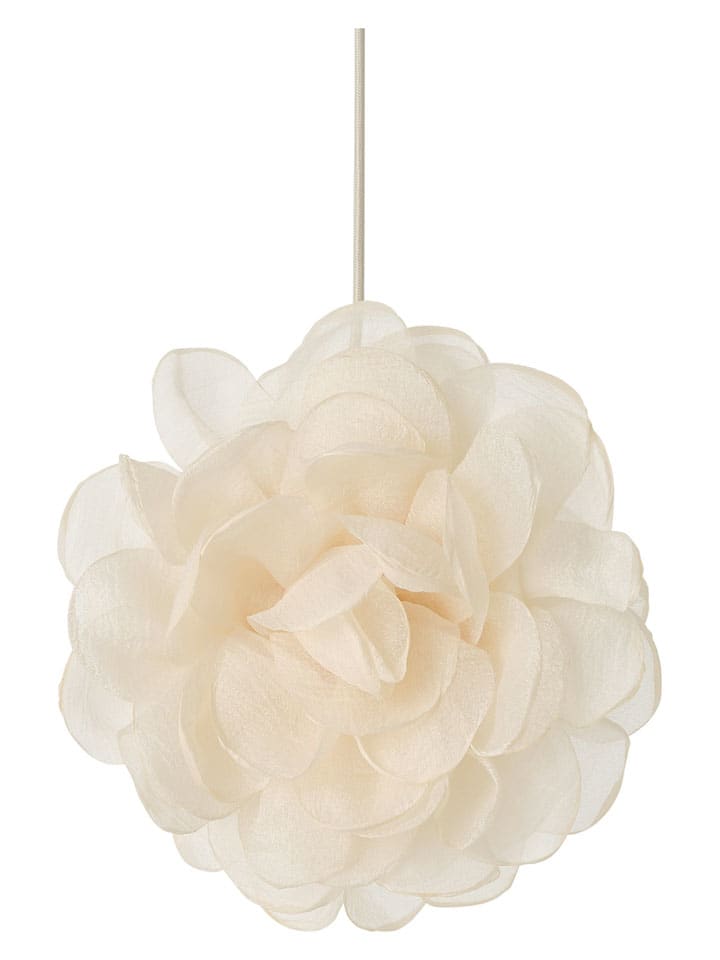 Decolamp "Dahlia" beige - Ø 37 cm