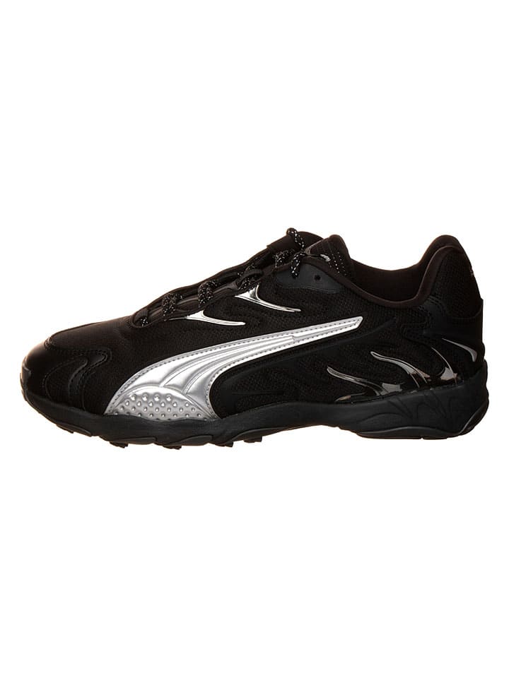 Sneakers "Inhale Smile" zwart