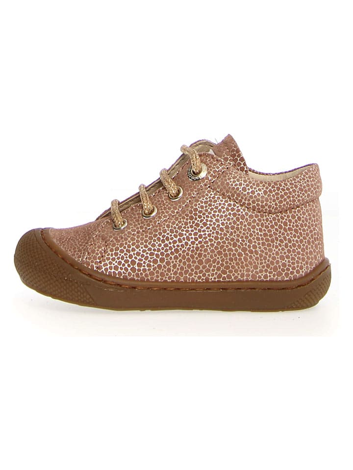 Leder-Lauflernschuhe "Cocoon" in Hellbraun