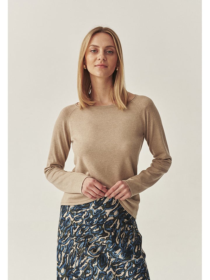 Trui "Brooke" beige