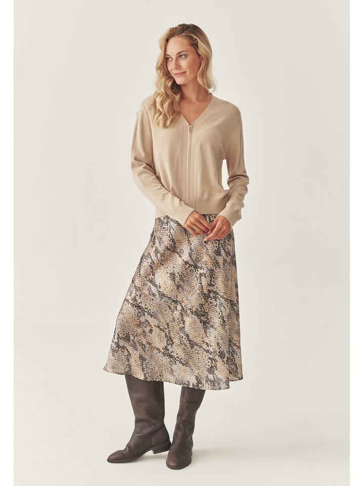 Rock in Beige/ Schwarz