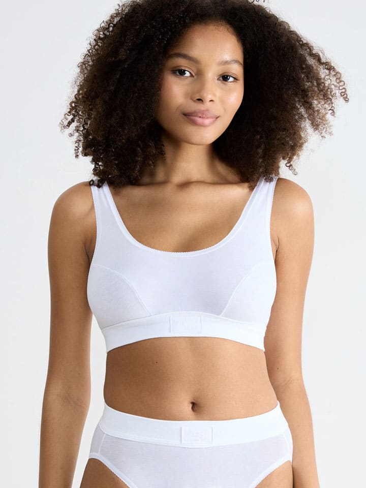 Bustier "Double Comfort" in Weiß