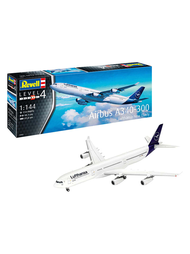 Model "Airbus A340-300 Lufthansa New Livery" do zlożenia - 12+