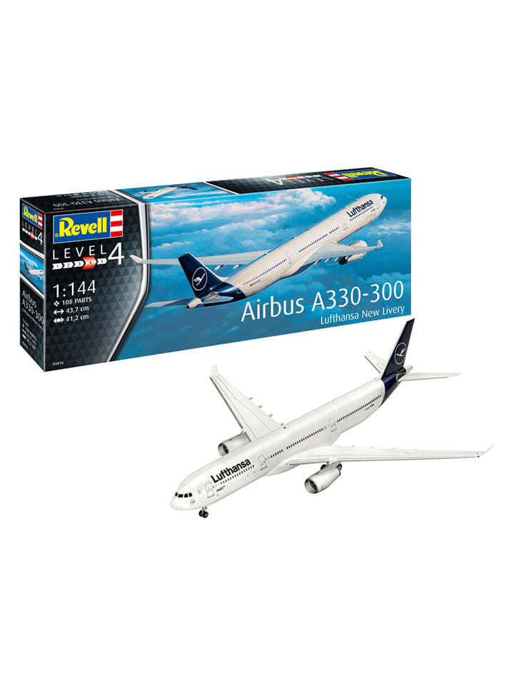 Model "Airbus A330-300 - Lufthansa New Livery" do zlożenia - 12+