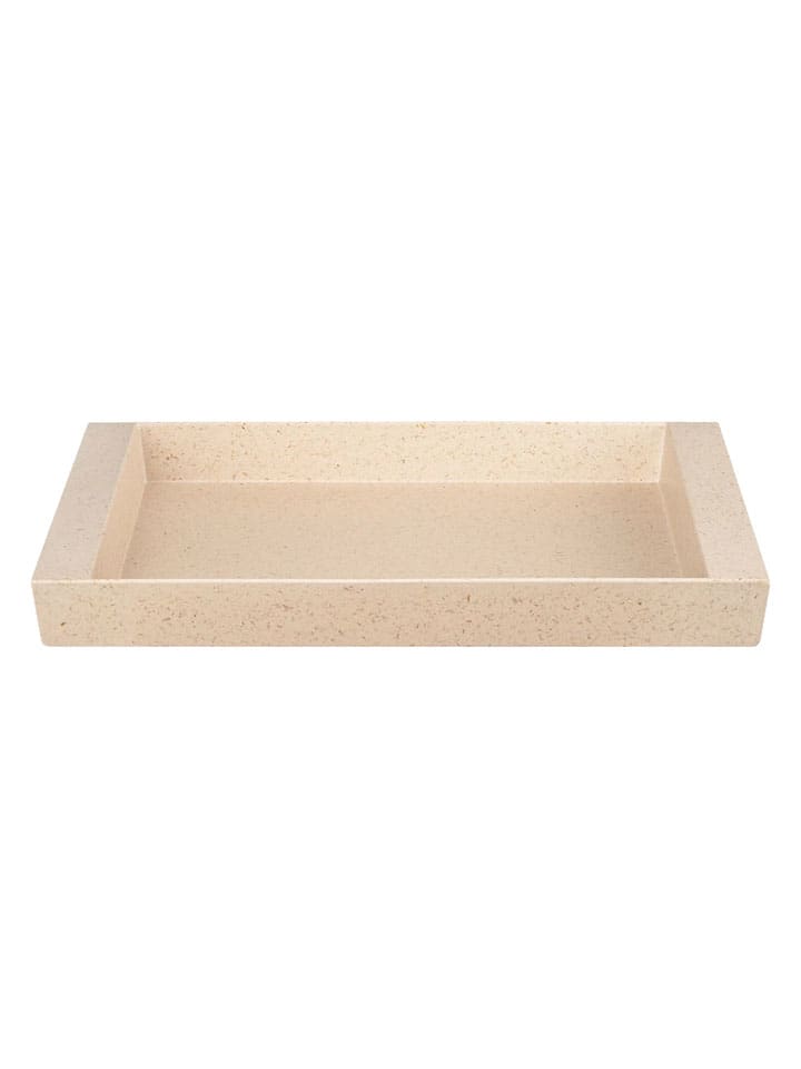 Dienblad "Kankyo" beige - (L)46 x (B)30 cm