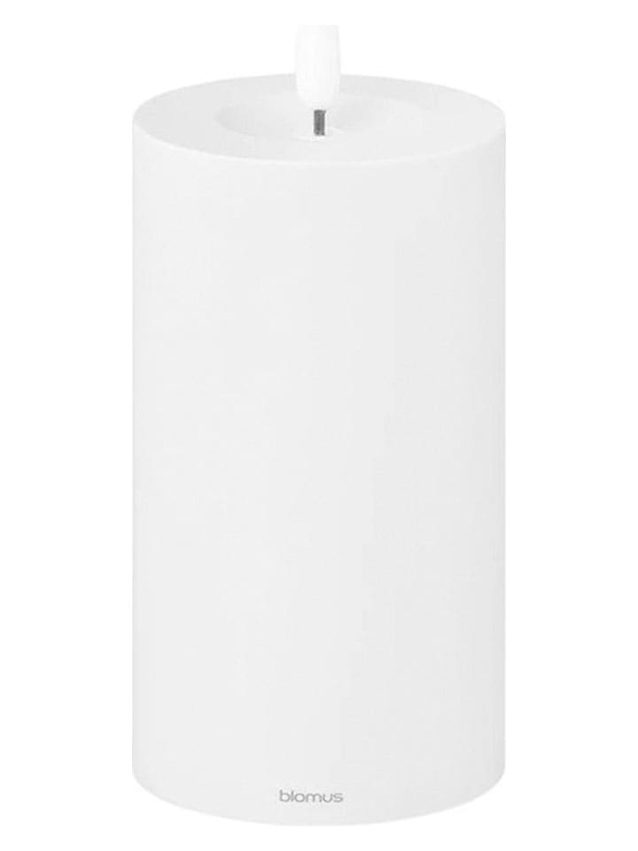 Świeca LED "Noca" w kolorze białym - wys. 15 cm