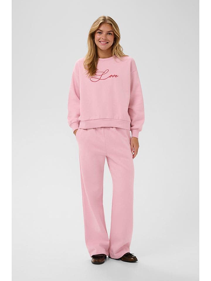 Sweatshirt in Rosa