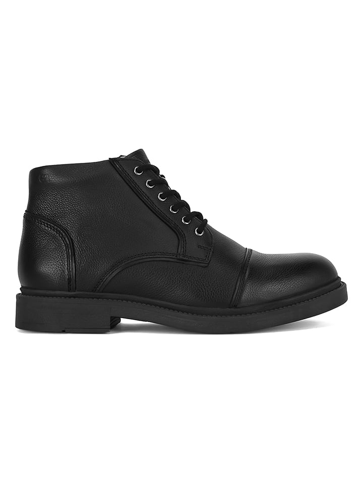 Leren boots zwart