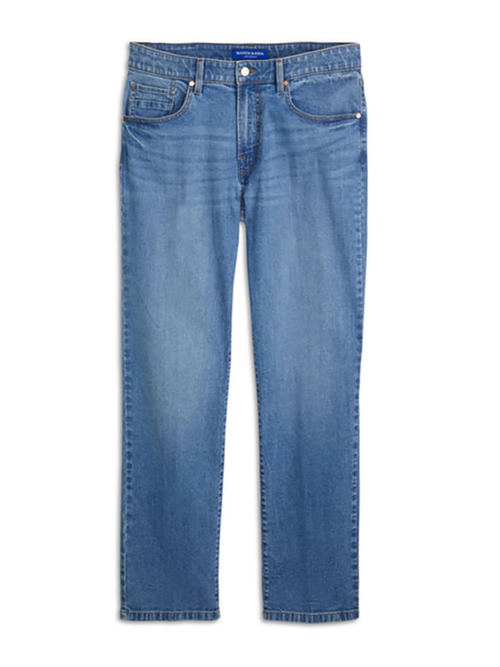 Spijkerbroek - relaxed fit - blauw