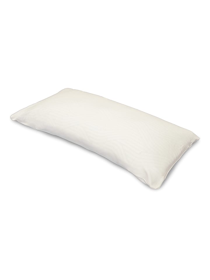 Jersey-Kissenbezug "Symphony" in Beige - (L)63 x (B)43 cm