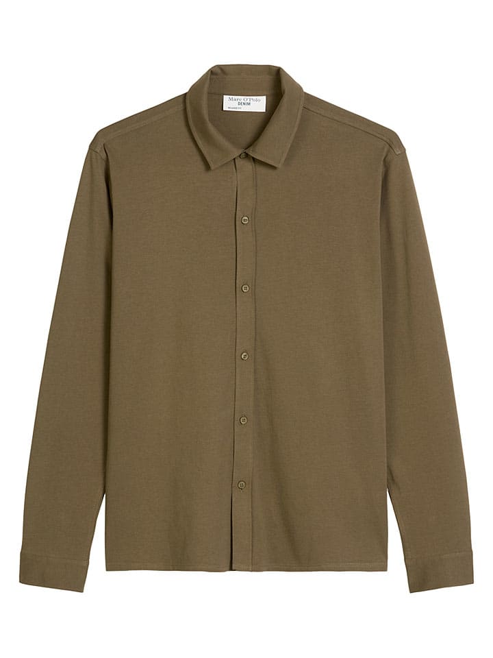 Blouse - regular fit - kaki