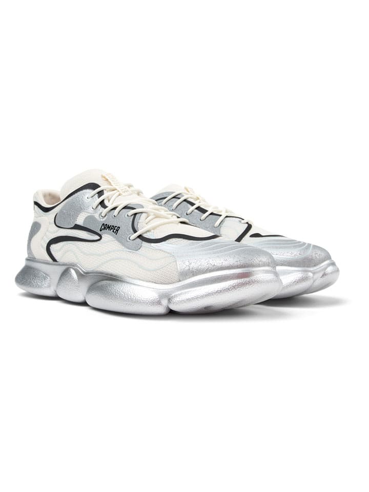 Sneakers "Karst" zilverkleurig