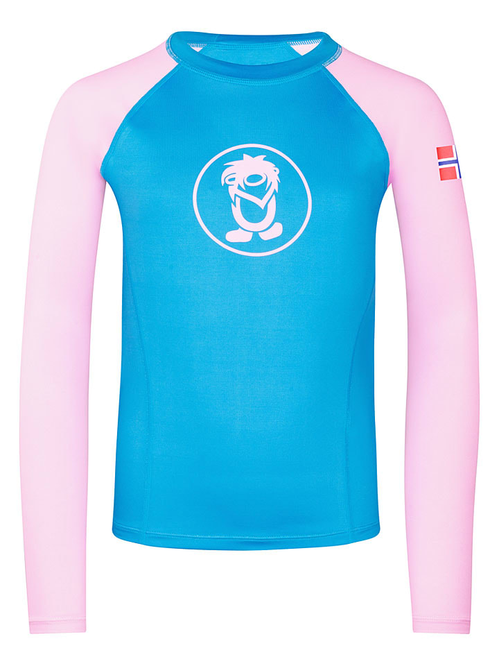 Badeshirt "Kvalvika" in Blau