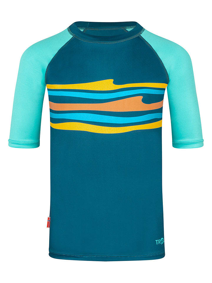 Badeshirt "Haukland" in Türkis