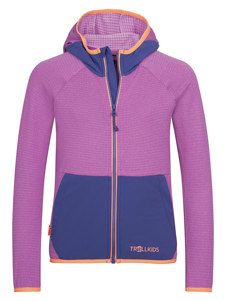 Fleecejacke "Holmedal" in Lila