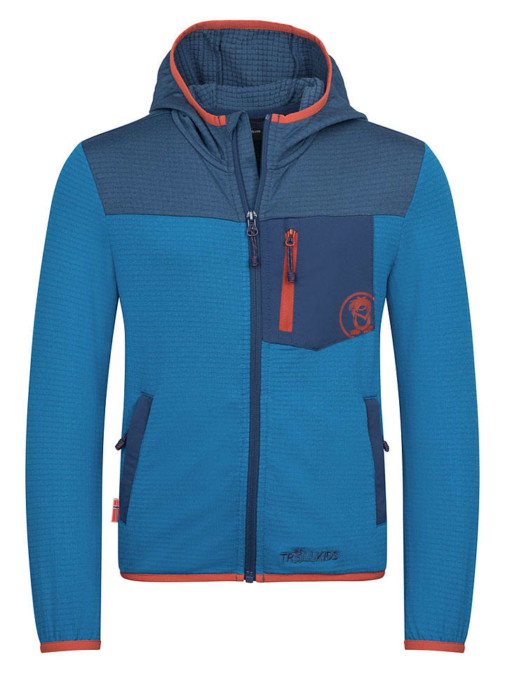 Fleecejacke "Holmedal" in Blau