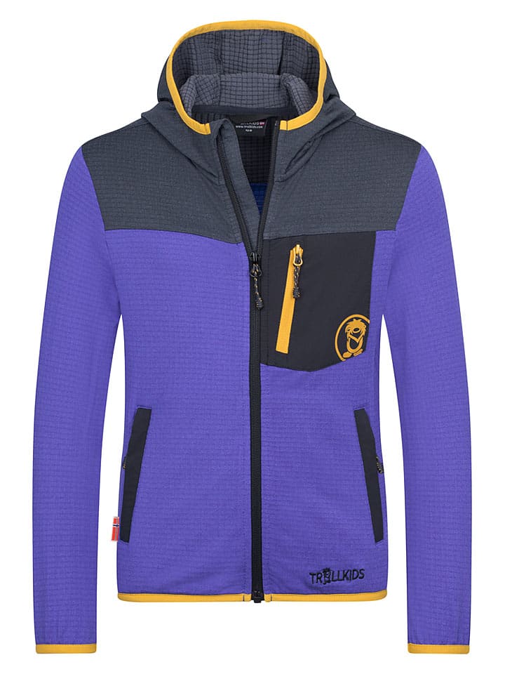Fleecejacke "Holmedal" in Lila