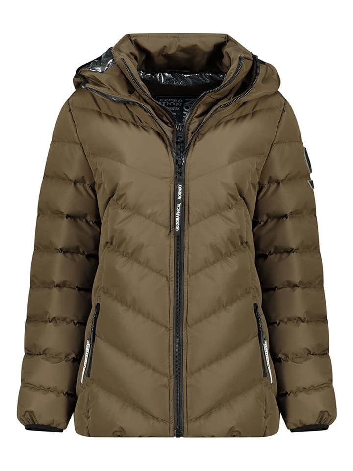 Steppjacke "Brace" in Khaki