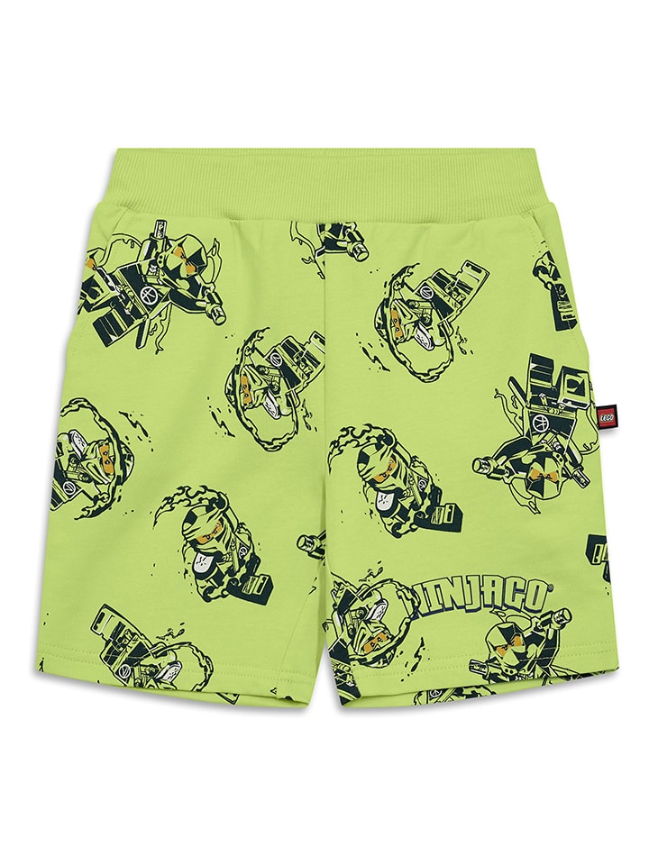 Sweatshort lichtgroen