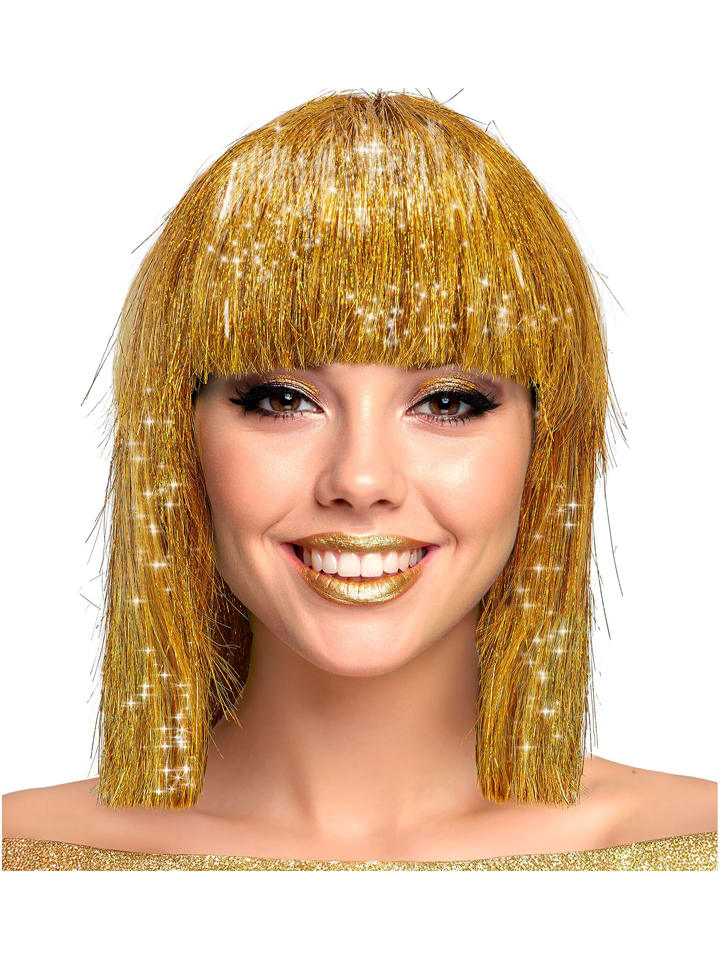 Perücke "Glitzy" in Gold