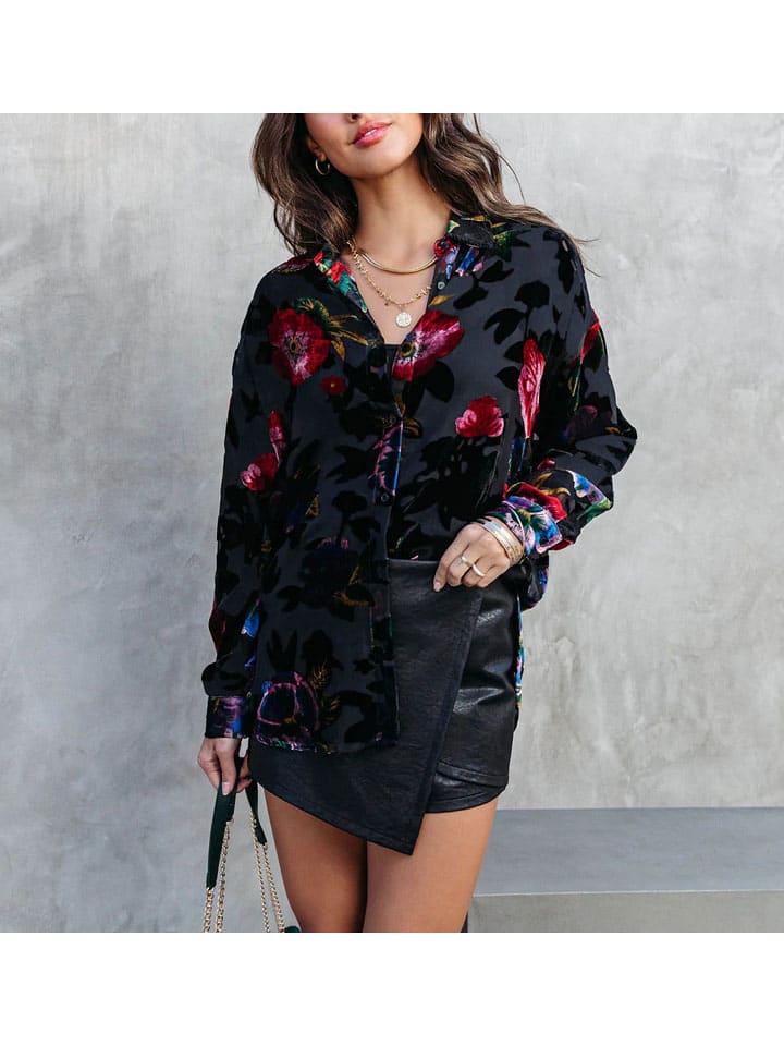 Blouse zwart