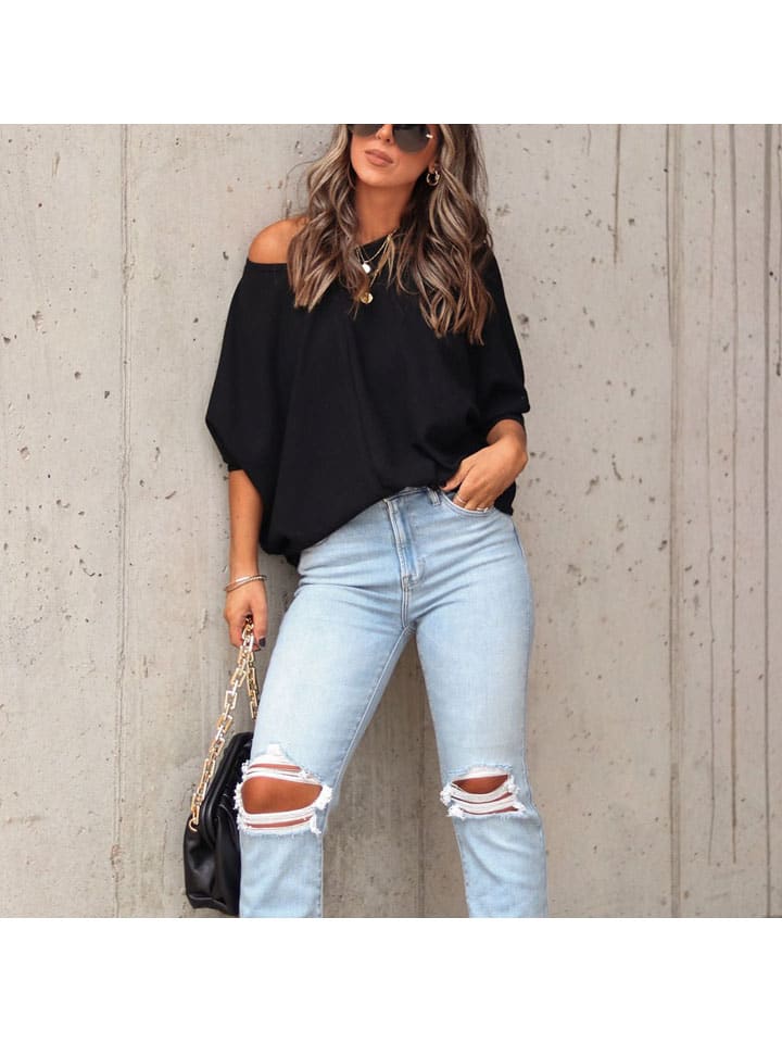 Sweatshirt zwart