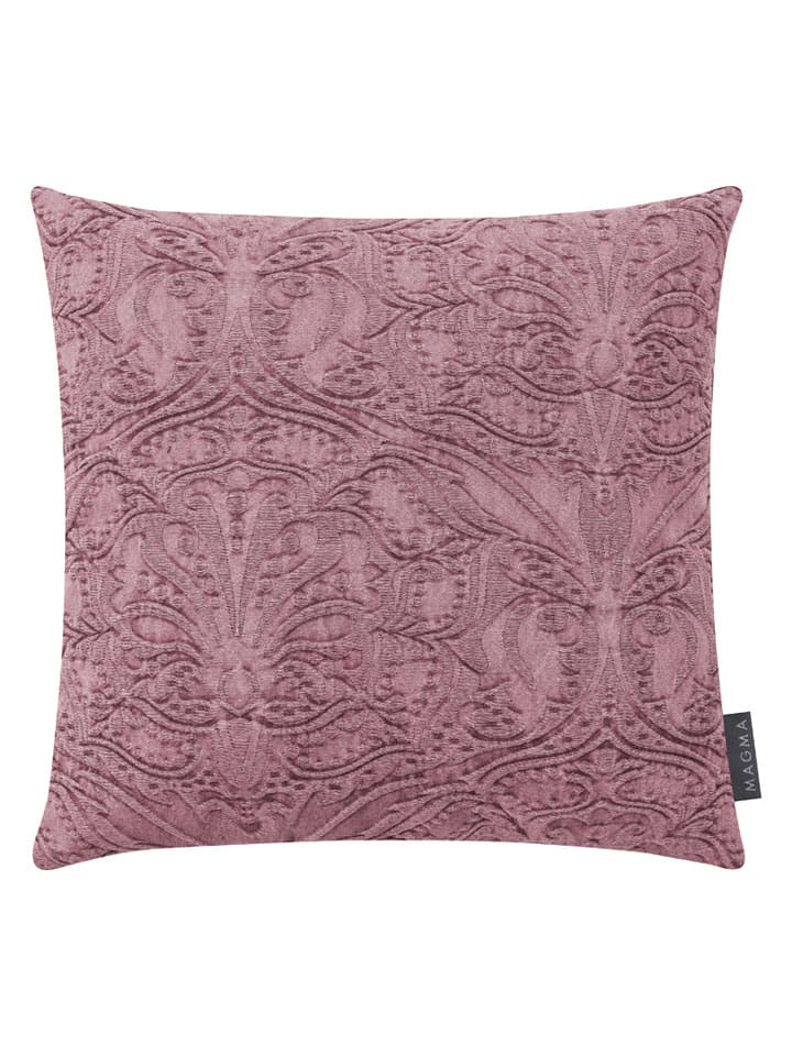 Kissenhülle "Levelin" in Lila - (L)40 x (B)40 cm