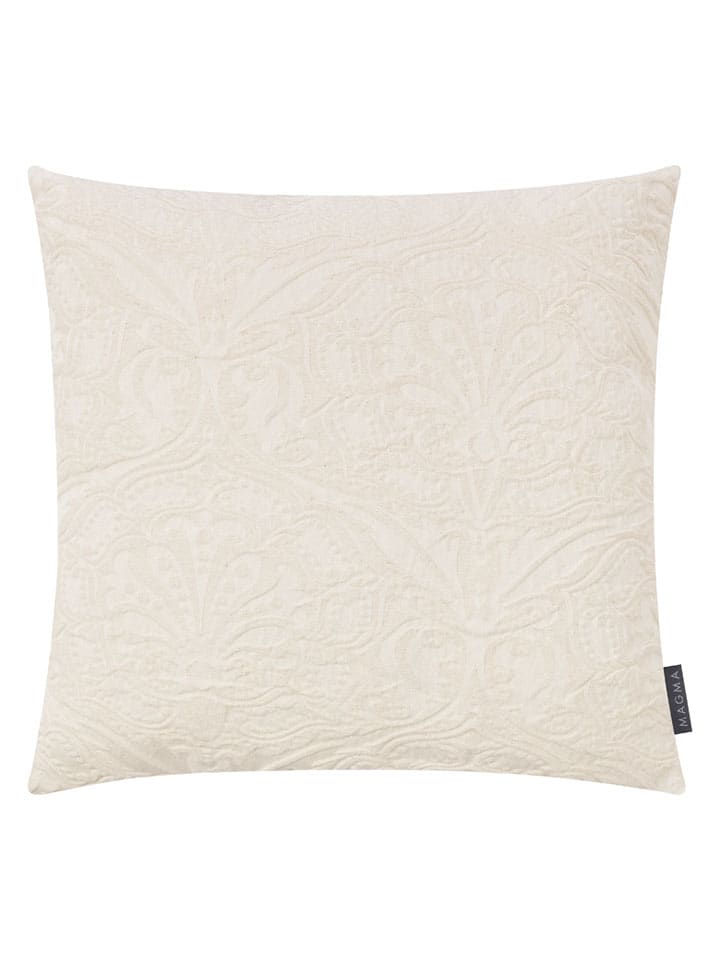Kussenhoes "Levelin" crème - (L)50 x (B)50 cm