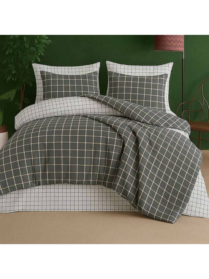 Beddengoedset grijs